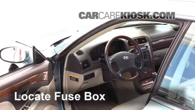 2004 Hyundai XG350 L 3.5L V6 Fuse (Interior) Replace